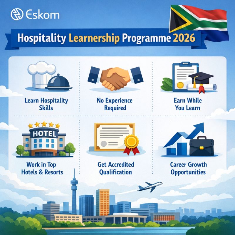 Eskom Launches Hospitality Learnership