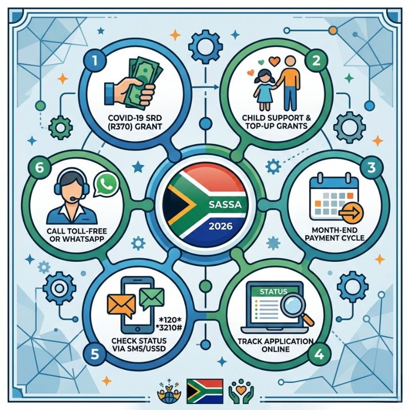 SASSA Grant Payment Dates 2026