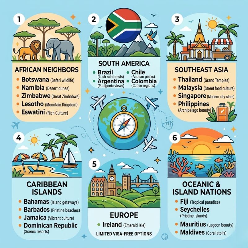 South Africans Can Visit Without a Visa