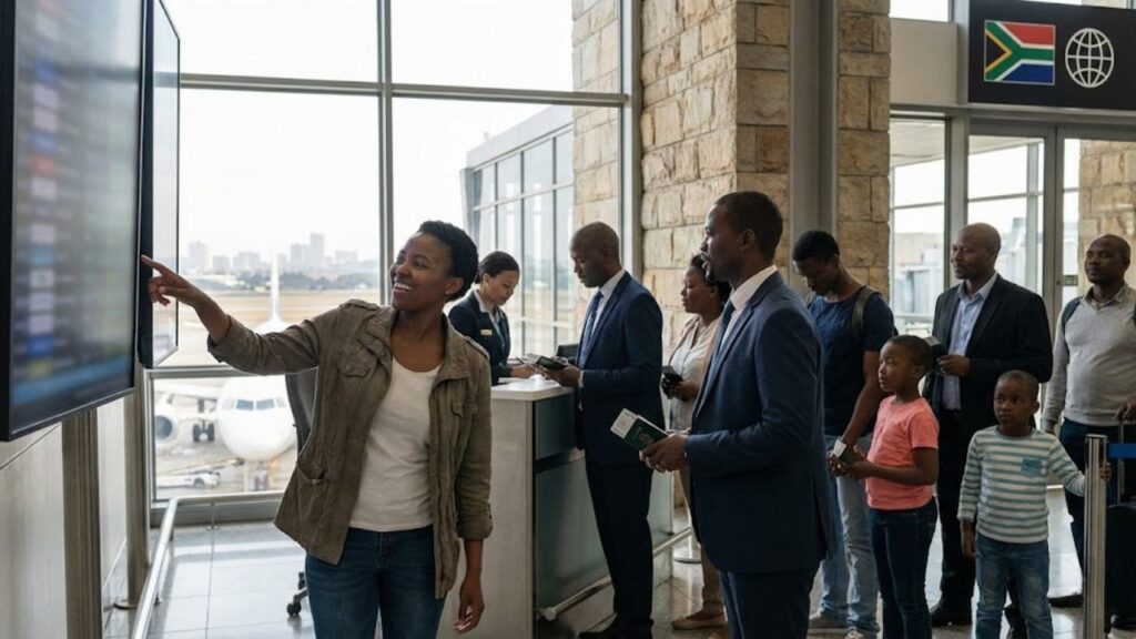 All the Countries South Africans