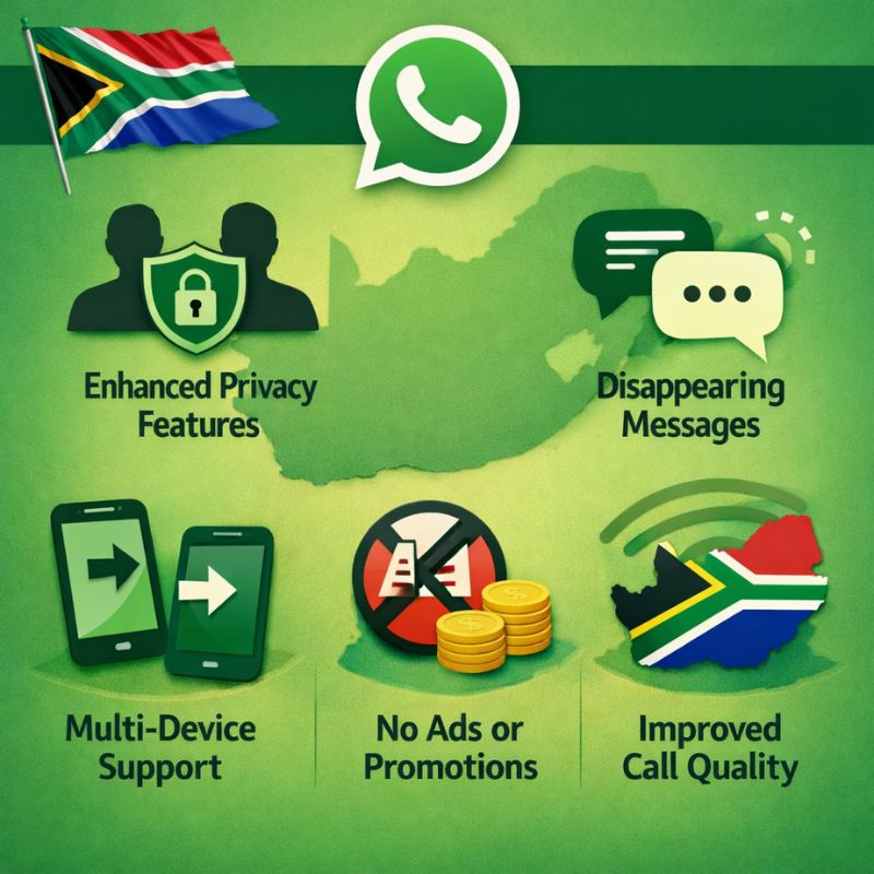  Announced for Users in South Africa